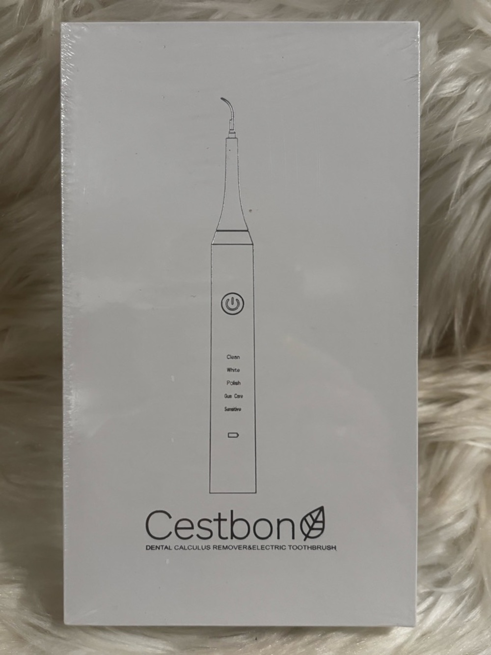 Cestbon Dental Calculus Remover & Electric Toothbrush- White